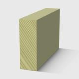 A square tumber moulding in primed H3 Primed FJ Pine 30 x 11mm 2.7m