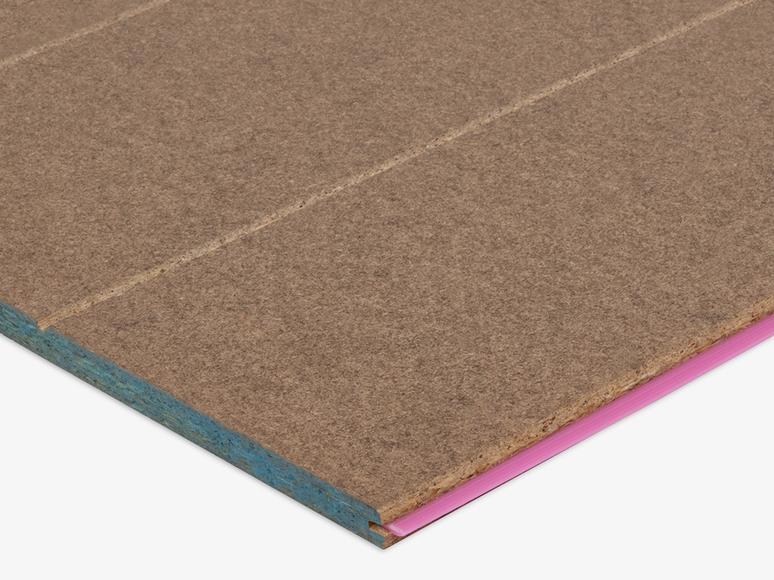Close-up of  corner of a STRUCTApanel VJ150 panel.