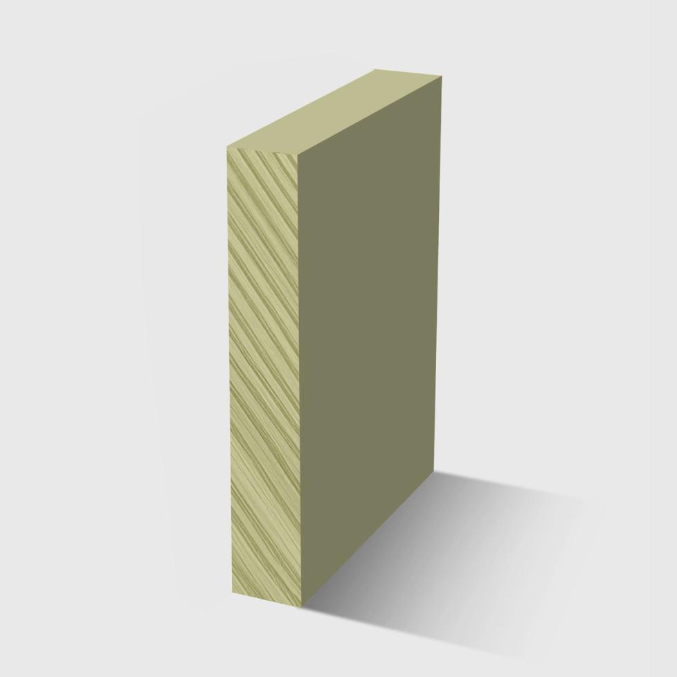 A square tumber moulding in primed H3 Primed FJ Pine 66 x 11mm 2.7m