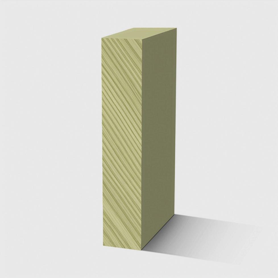 A square tumber moulding in primed H3 Primed FJ Pine 92 x 18mm 2.7m