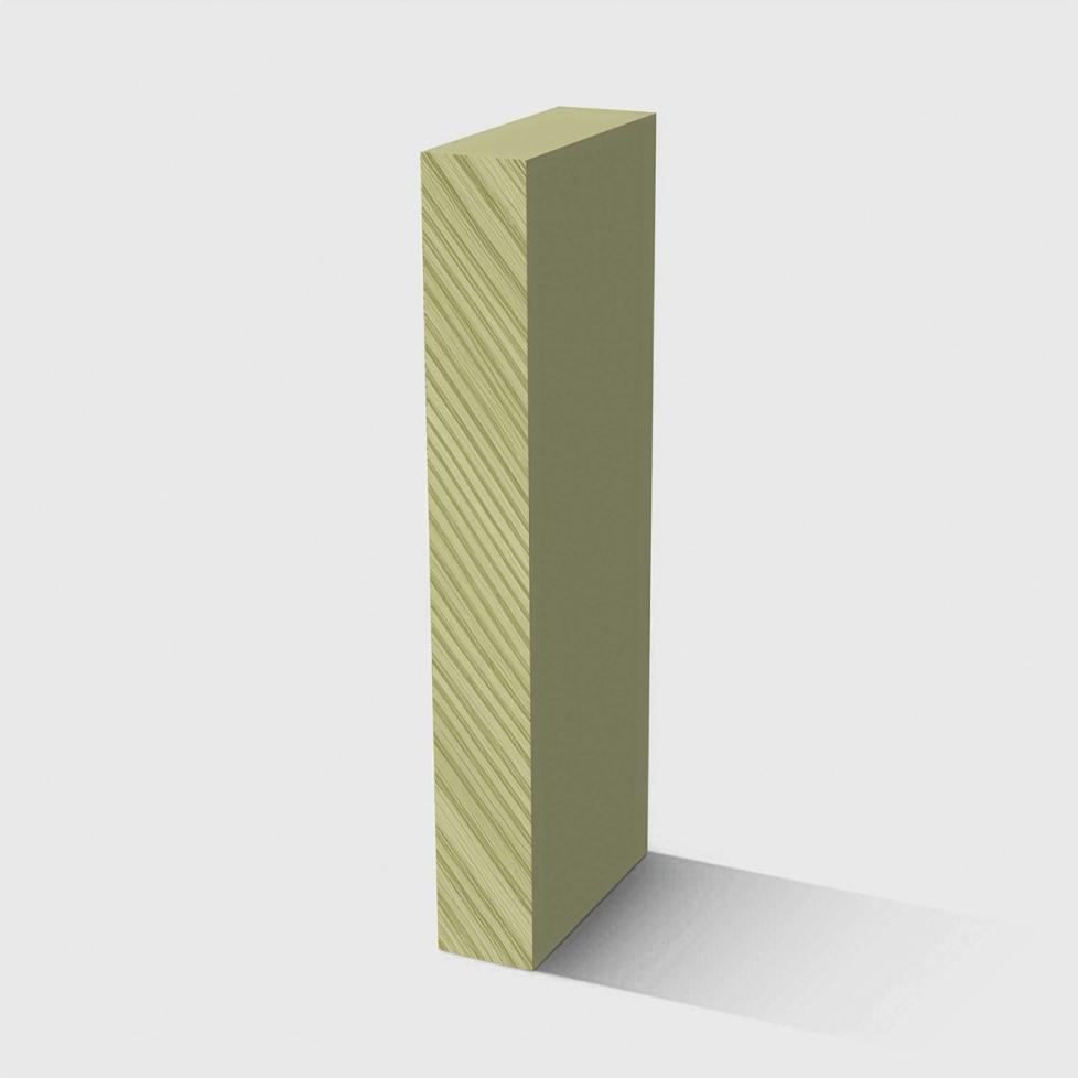 A square tumber moulding in primed H3 Primed FJ Pine 138 x 18mm 2.7m
