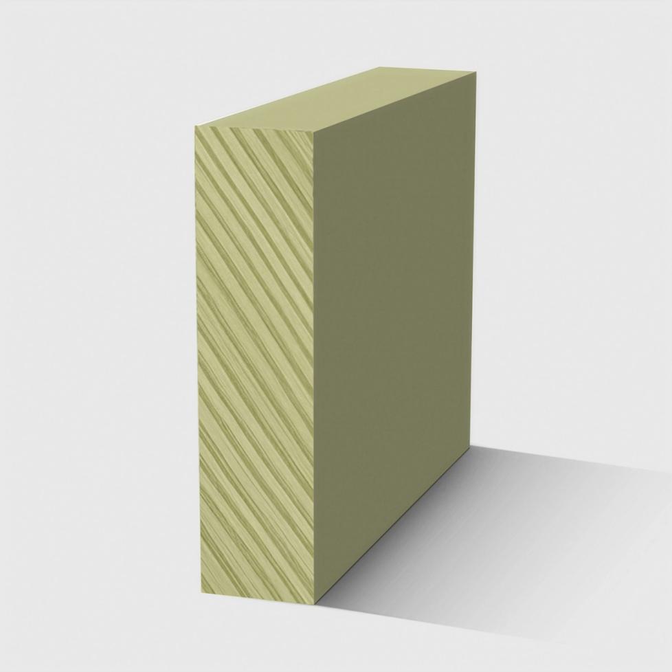 A square tumber moulding in primed H3 Primed FJ Pine 42 x 11mm 2.7m